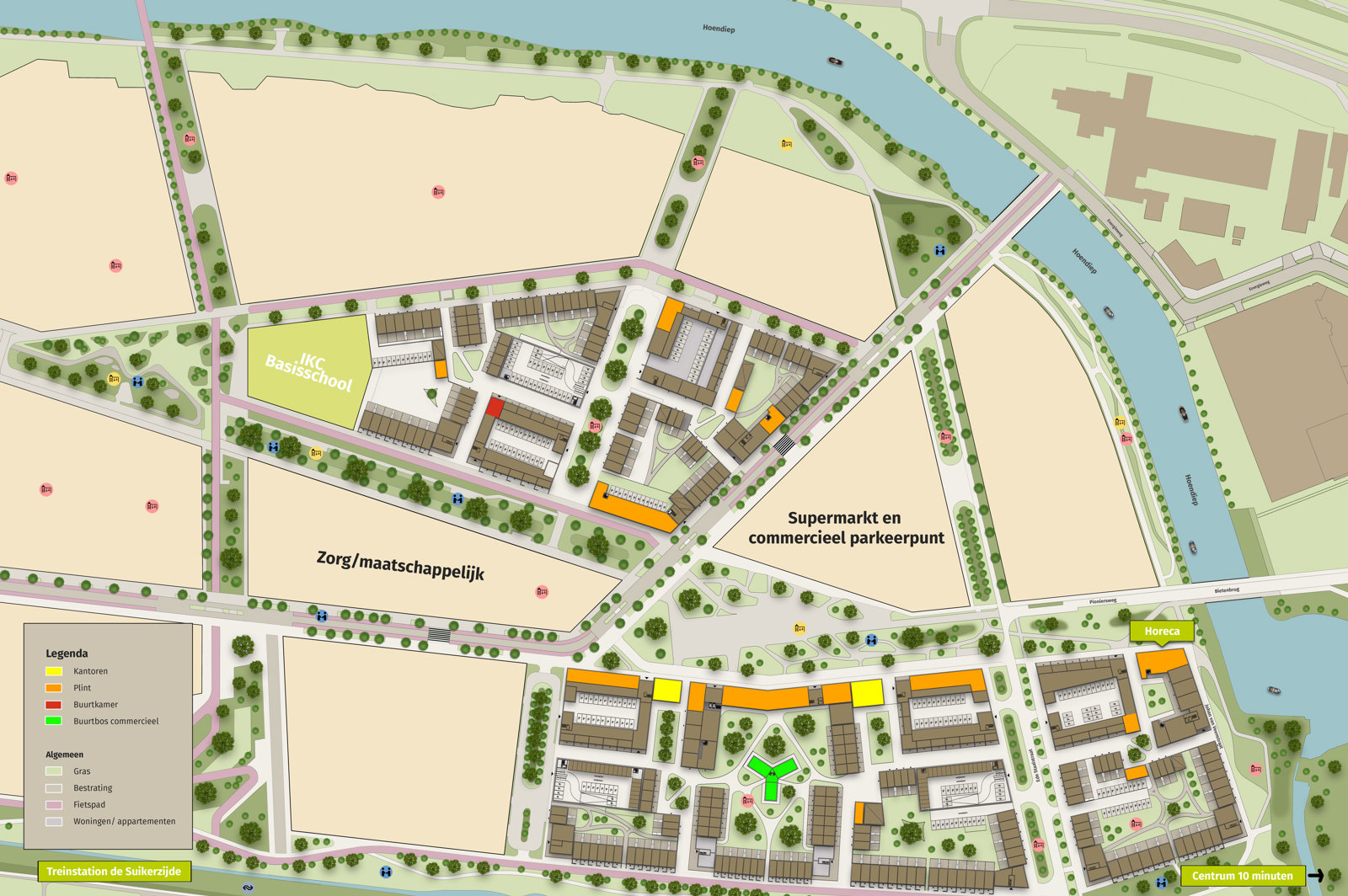 2500090 Suikerzijde Plankaart